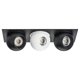i537726272 Lightstar Intero точечный светильник, 9Вт, 3000K, 2550лм, черный