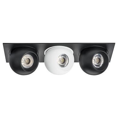 i537726272 Lightstar Intero точечный светильник, 9Вт, 3000K, 2550лм, черный