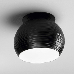480/20PF/E black IDL Ischia потолочный светильник с черными плафонами