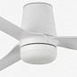 MINI PUNT TUB S LED Faro Barcelona люстра-вентилятор 33832WP-1TW белый — фото 1