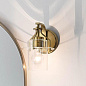 Everett 9.25" 1 Light Wall Sconce Natural Brass настенный светильник 55077NBR Kichler