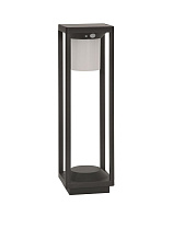 Dark Anthracite Die-Casting Aluminium & Acrylic Diffuser LED 2 Watt 136Lm 3000K 3.7 Volt Beam Angle 125° IP65 Solar/Switch On/Off L: 14.5 W: 14.5 H: 50 cm