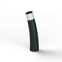 Bamboo N° 3; Opal polycarbonate GU10 PAR16 LED 23W; Slate grey