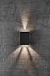2019041003 Fold 10 Nordlux уличный настенный светильник черный