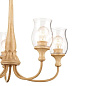 Melis 5 Light Chandelier Warm Maple люстра 52468WMP Kichler — фото 10