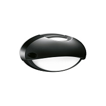 Уличный потолочный светильник Lombardo Airy Top Ovale 300, 60 Вт, черный