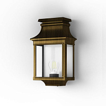 Louis Philippe 1 N° 1; Clear glass E27 75W; Gold patina