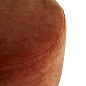 8140 Avalon Ottoman Persimmon Velvet Champagne Swivel Arteriors оттоманка — фото 3