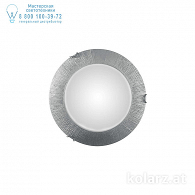Kolarz MOON A1306.11LED.5.SunAg потолочный светильник серебро ø30cm высота 8cm 1 лампа led