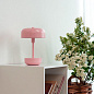 Haipot pink LED rechargeable table lamp Dyberg Larsen настольная лампа 7204