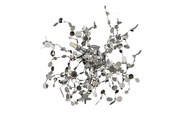 GARDEN AP-PL3 D400 CHROME Crystal Lux GARDEN подвесной декоративный светильник с ветвистым хромированным каркасом и LED-модулями