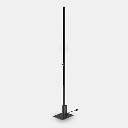 344775 Ideal lux Ego напольный светильник стойка с вертикальным корпусом и направленным светом