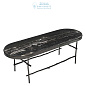 111988 Coffee Table Tomasso 130 x 45 cm bronze finish Eichholtz