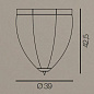 Потолочный светильник Cremasco Rilegato 1817/3PL