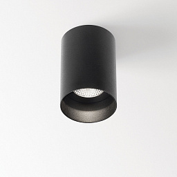 QOBY R AC 92733 DIM8 B Delta Light QOBY накладной потолочный светильник черного цвета