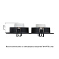 A2168PL-2BK Arte Lamp Tarf точечный встраиваемый светильник GU10 2х35W — фото 3