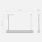 Подвесной светильник Astro Lighting Io Pendant 1000 3000K полированный хром — фото 8