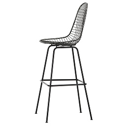 4055737222122 Vitra Eames Wire Барный стул высокий, черный