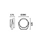 EU06 Agorà iGuzzini Spotlight with bracket - Neutral White LED - Integrated Ballast - Super Spot optic - Ta 25 — фото 1