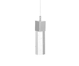 Подвесной светильник Kink Light Аква хром w-10*10 08510-1A(4000K)
