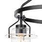 Everett 22.5" 3 Light Round Chandelier in a Black finish люстра 52377BK Kichler — фото 10
