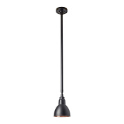 LAMPE GRAS N°300 - suspension/Noir et cuivre