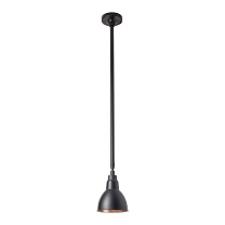 LAMPE GRAS N&deg;300 - suspension/Noir et cuivre