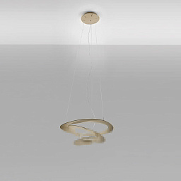 1249020A Artemide Pirce подвесной светильник с круглым корпусом и кольцевым рассеивателем