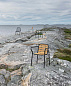608031 Normann Copenhagen Vig Кресло, дерево робиния / черный — фото 2