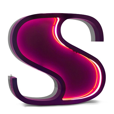 Графический светильник DelightFULL Letter S