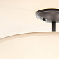 Shailene 14" 3 Light Round Semi Flush Black потолочный светильник 43675BK Kichler