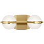 Brettin LED 3000K 14" Vanity Light Champagne Gold настенный светильник 85091CG Kichler — фото 1
