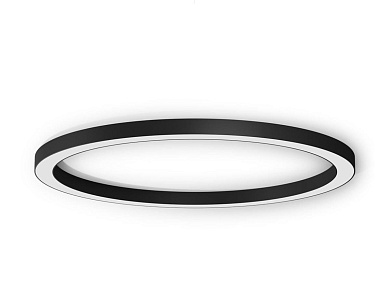 потолочный или настенный светильник с металлическим кольцевым корпусом