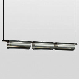 LSP-7201 Lussole Carrollton подвесной линейный светильник с тремя регулируемыми модулями