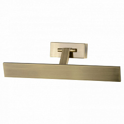 подсветка для картин с бронзовой отделкой и металлической планкой