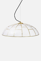 651508 Globen Lighting Ombrello подвесной светильник с волнистым абажуром белого цвета