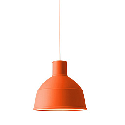 14205 Muuto Unfold подвесной светильник купольный оранжевый