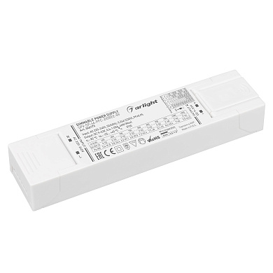 046173 Arlight LED драйвер SPV-SP-46-PFC-ZIGBEE-RF (46W, 9-53V, 0.6-1.05A, 2.4GHz)