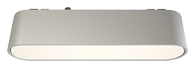 магнитный линейный трековый светильник белого цвета с мягким рассеивателем 40V