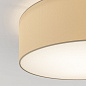 Потолочный светильник Astro Lighting Cambria 380 белая ткань — фото 1