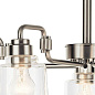 Aivian 30" 5 Light Chandelier Brushed Nickel люстра 52398NI Kichler — фото 10
