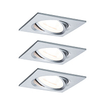 Downlight Nova Basic Set Swivelling angular 84x84mm