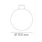 Декоративная вставка для светильника COVER LOGIC SHAR MAT Led Technology — фото 1