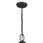 Topiary 6 Light Chandelier Textured  Black люстра 52462BKT Kichler