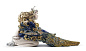 1001956 Lladro High Porcelain фарфоровая статуэтка женщины в пышном платье — фото 1