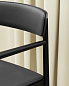 1401621 Normann Copenhagen Timb Кресло, ультракожа, черное/черное — фото 2