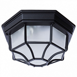 A3100PL-1BK Arte Lamp Pegasus уличный потолочный светильник с решетчатым корпусом