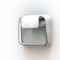 Carex N° 1; one-piece clear glass R7s 10W; Traffic white