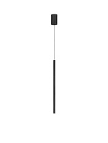 Sandy Black Aluminium LED 4 Watt 220-240Volt 100Lm IP20 2700-3000-4000K CCT by Dip Switch D:7 H:250 cm