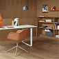 65001 Muuto 7070 Стол 70/70 85x170 см, ламинат белый/белый — фото 1